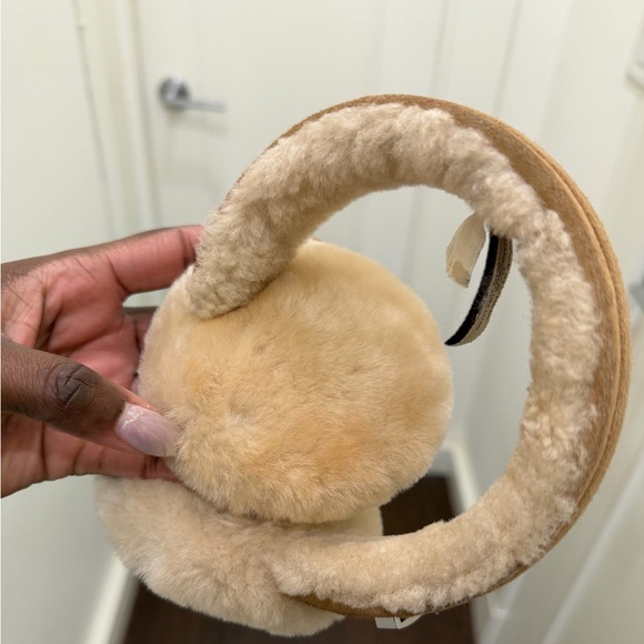 UGG Tan Sheepskin Earmuffs - Picture 8 of 11
